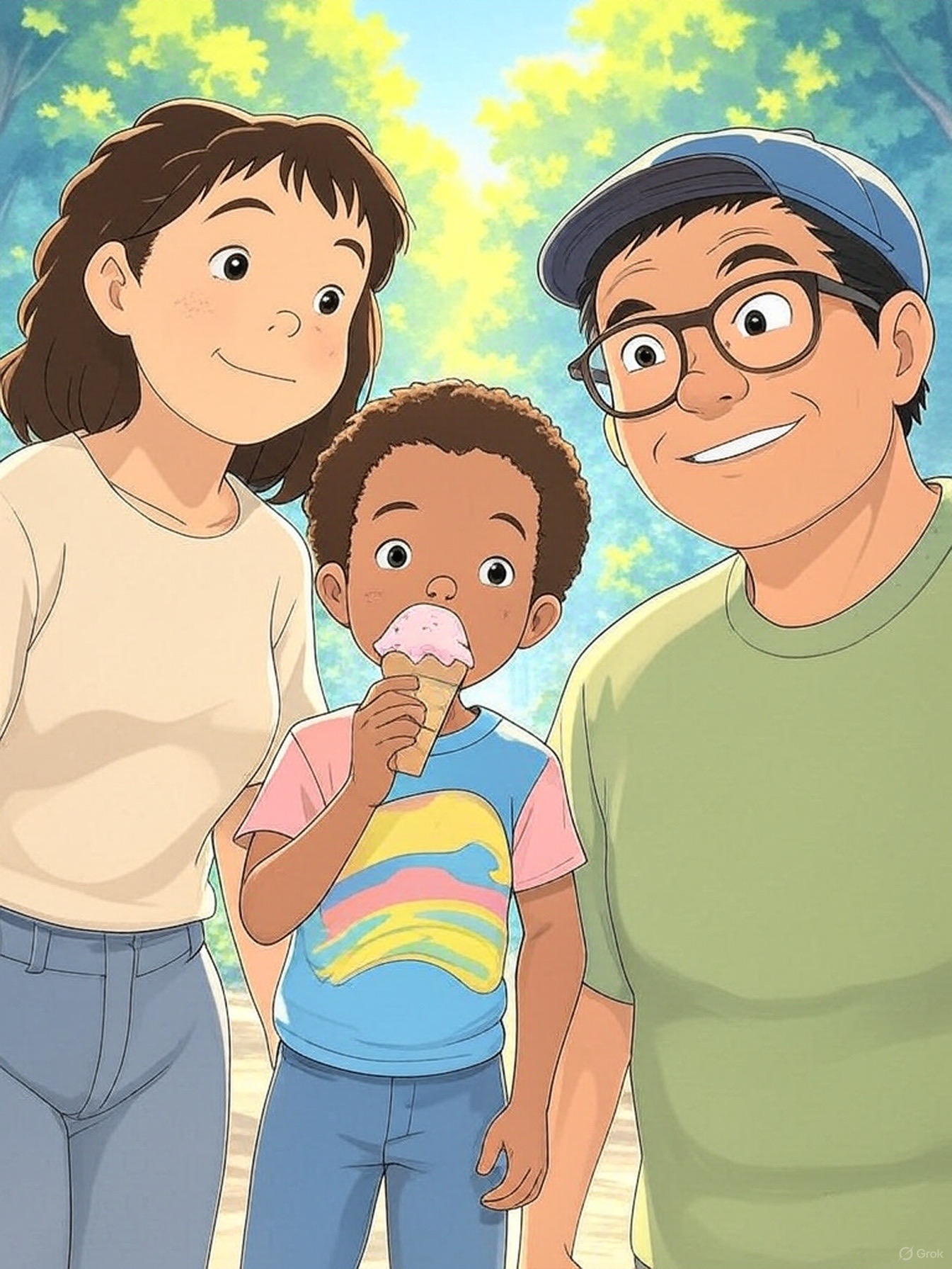 Cedric with his wife Susanne and their son Aeden — the family behind Protocol Tracker